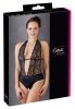 Czarne sex body erotyczne z dziurką Cottelli XL